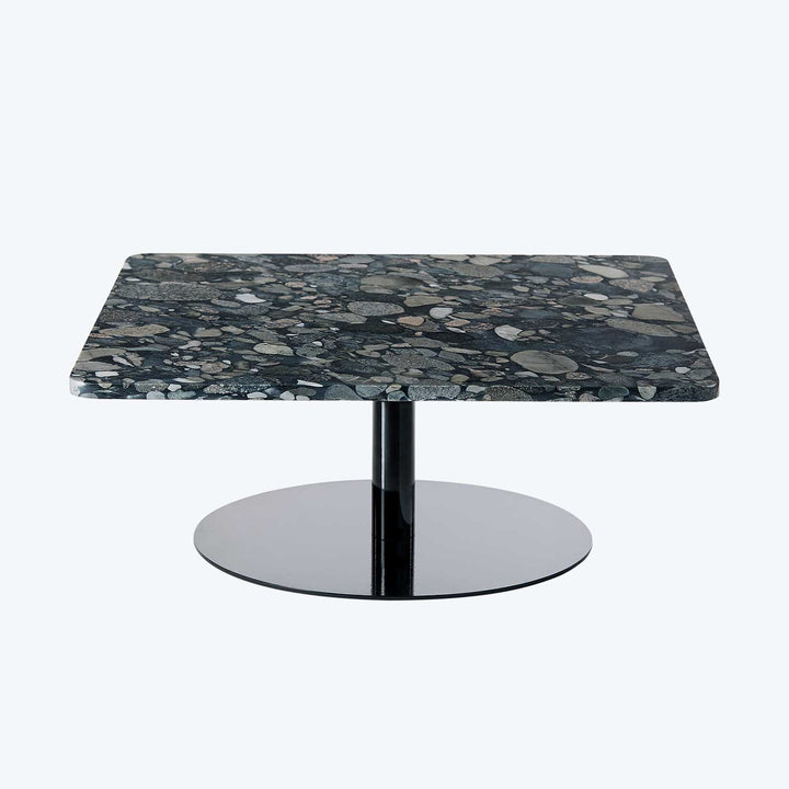 Pebble Table Square Black Default Title