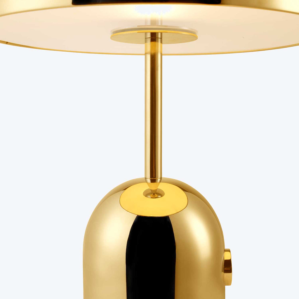 Bell Table Lamp, NEW Brass