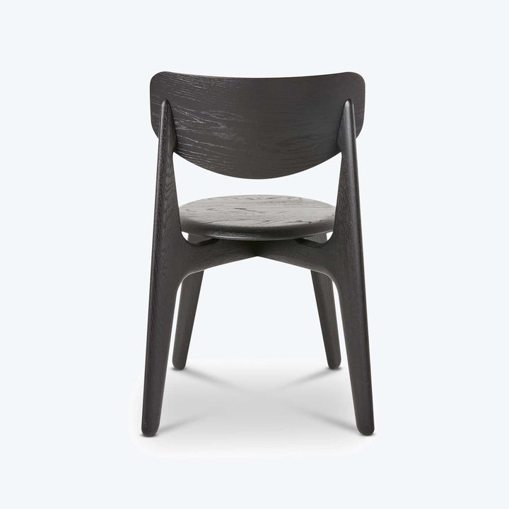 Slab Side Chair Black
