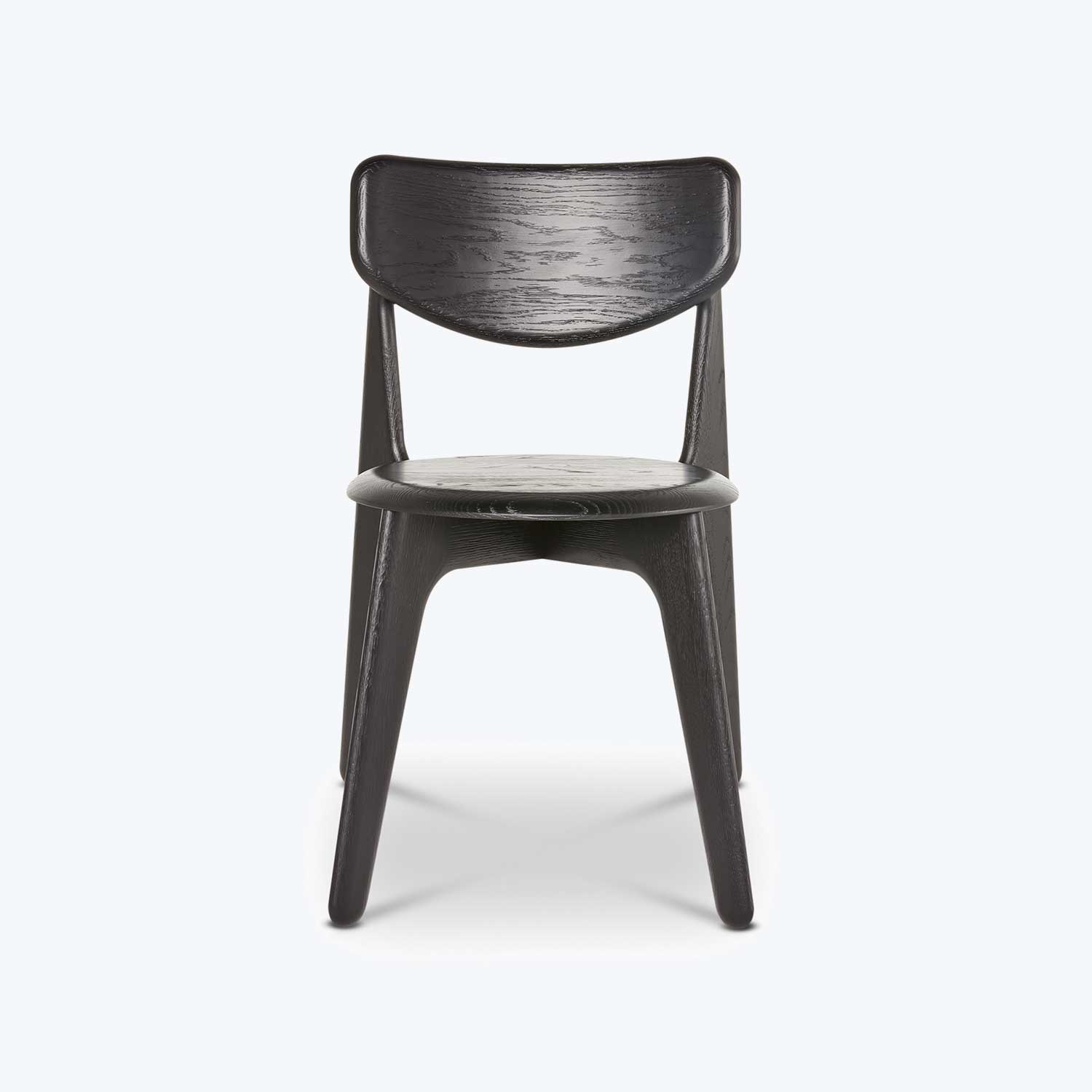 Slab Side Chair-Black