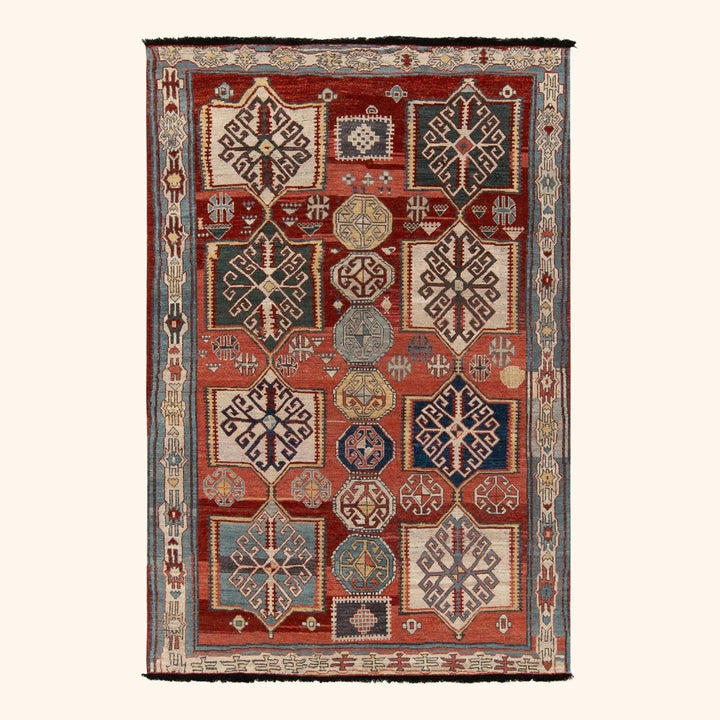 Traditional Wool Rug - 6'1" x 9' Default Title
