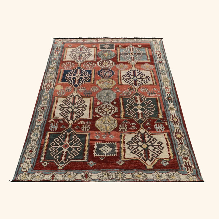 Traditional Wool Rug - 6'1" x 9' Default Title
