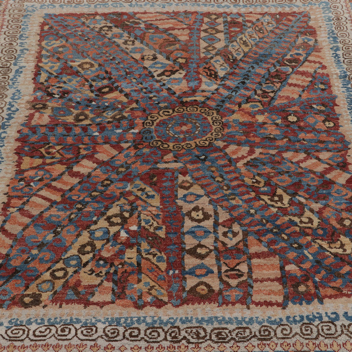 Traditional Wool Rug - 6'3" x 8'2" Default Title