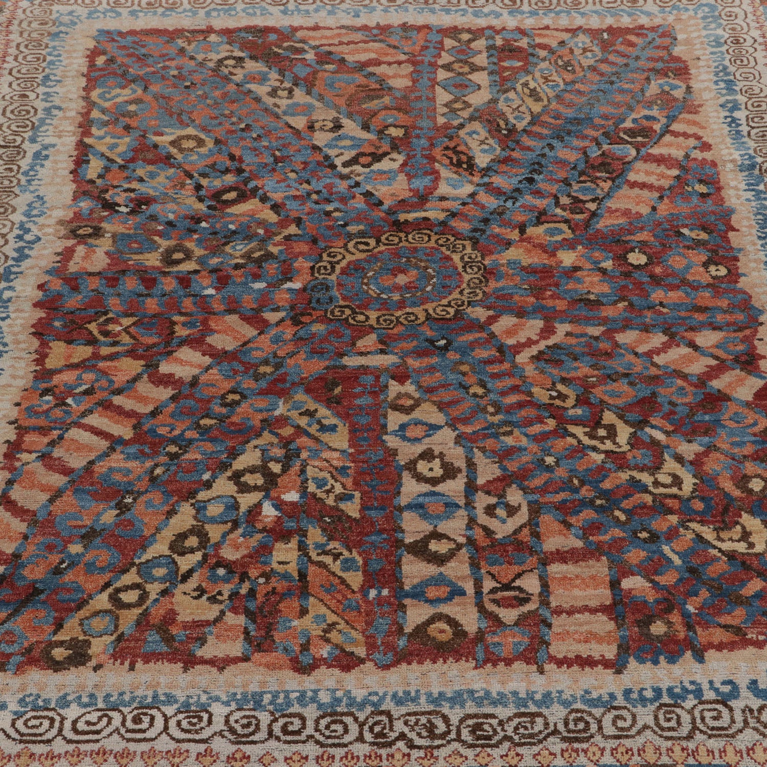 Traditional Wool Rug - 6'3" x 8'2" Default Title