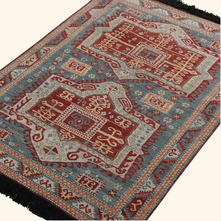 Traditional Wool Rug - 5'3" x 7'4" Default Title
