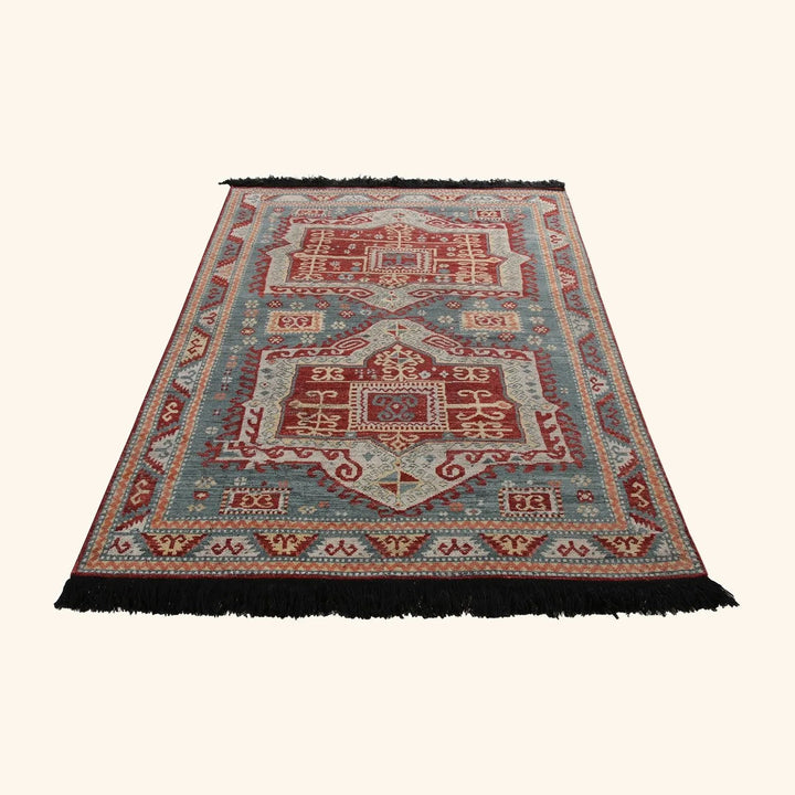 Traditional Wool Rug - 5'3" x 7'4" Default Title