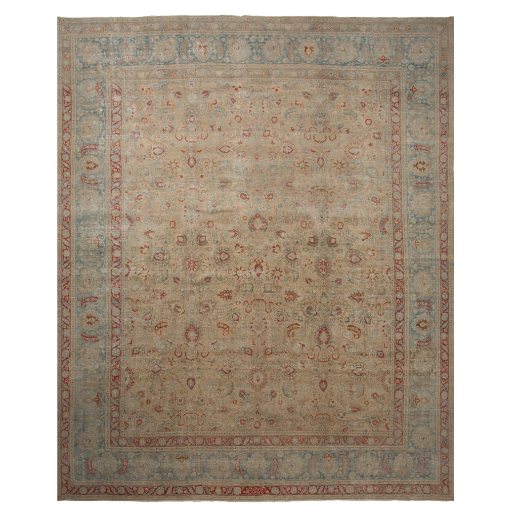 Vintage Wool Rug - 13'02"x15'10" Default Title