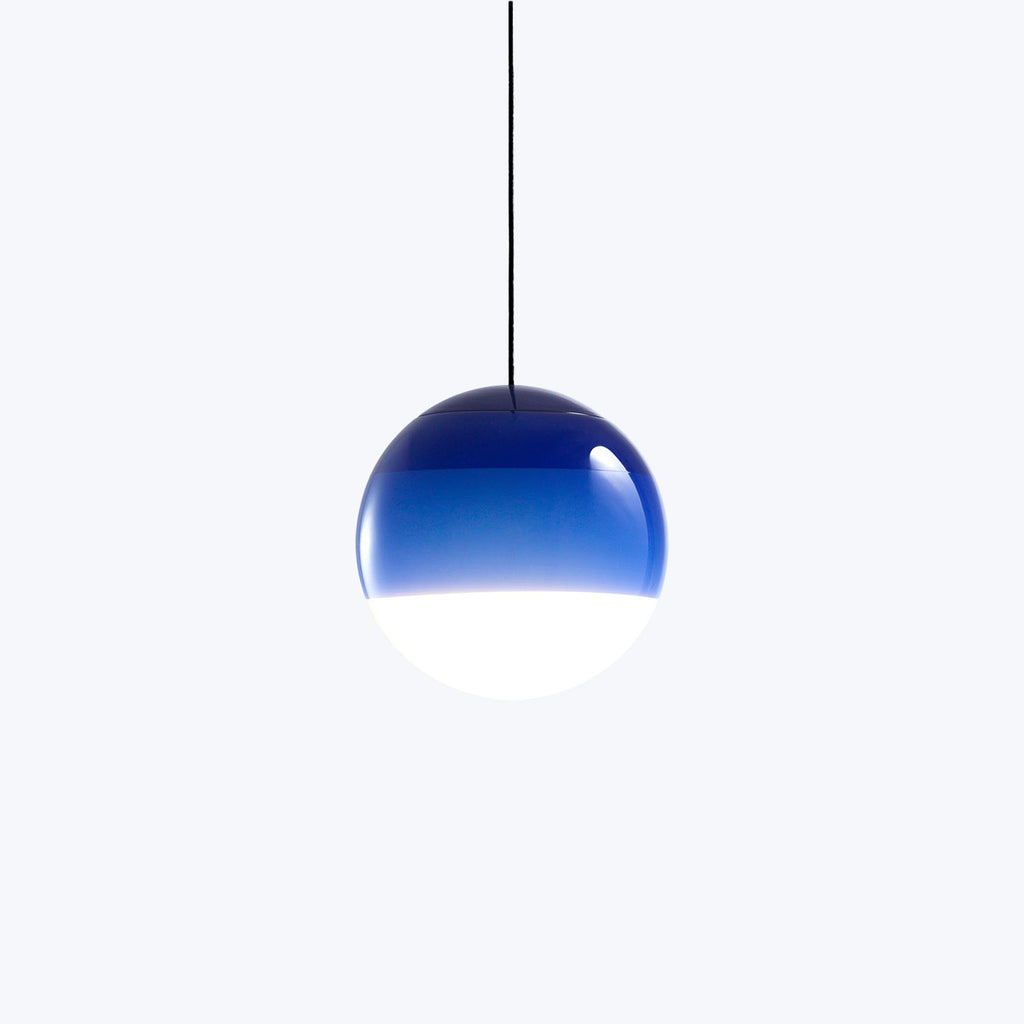 Dipping Light Pendant, 20"-Blue