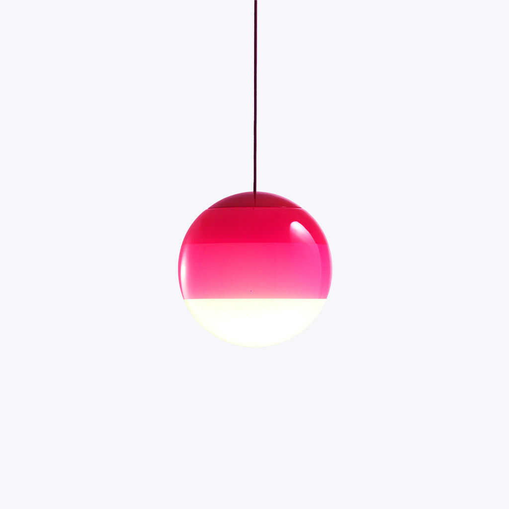 Dipping Light Pendant, 20"-Pink