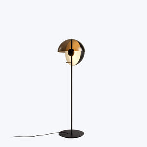 Theia Floor Lamp-Black - hover