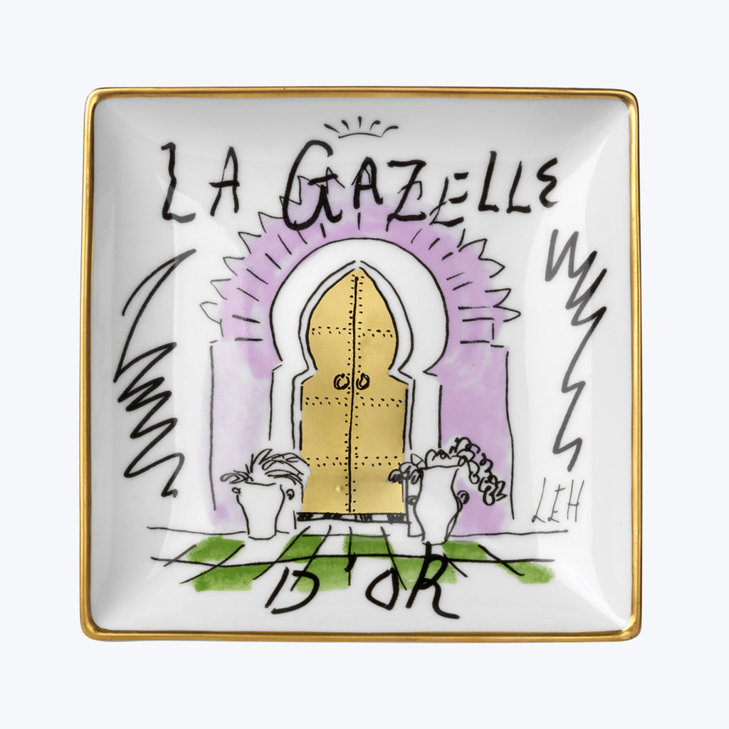 La Gazelle D'Or Square Plate Default Title