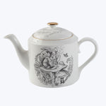 Wonderland Round Teapot Caterpillar & Alice