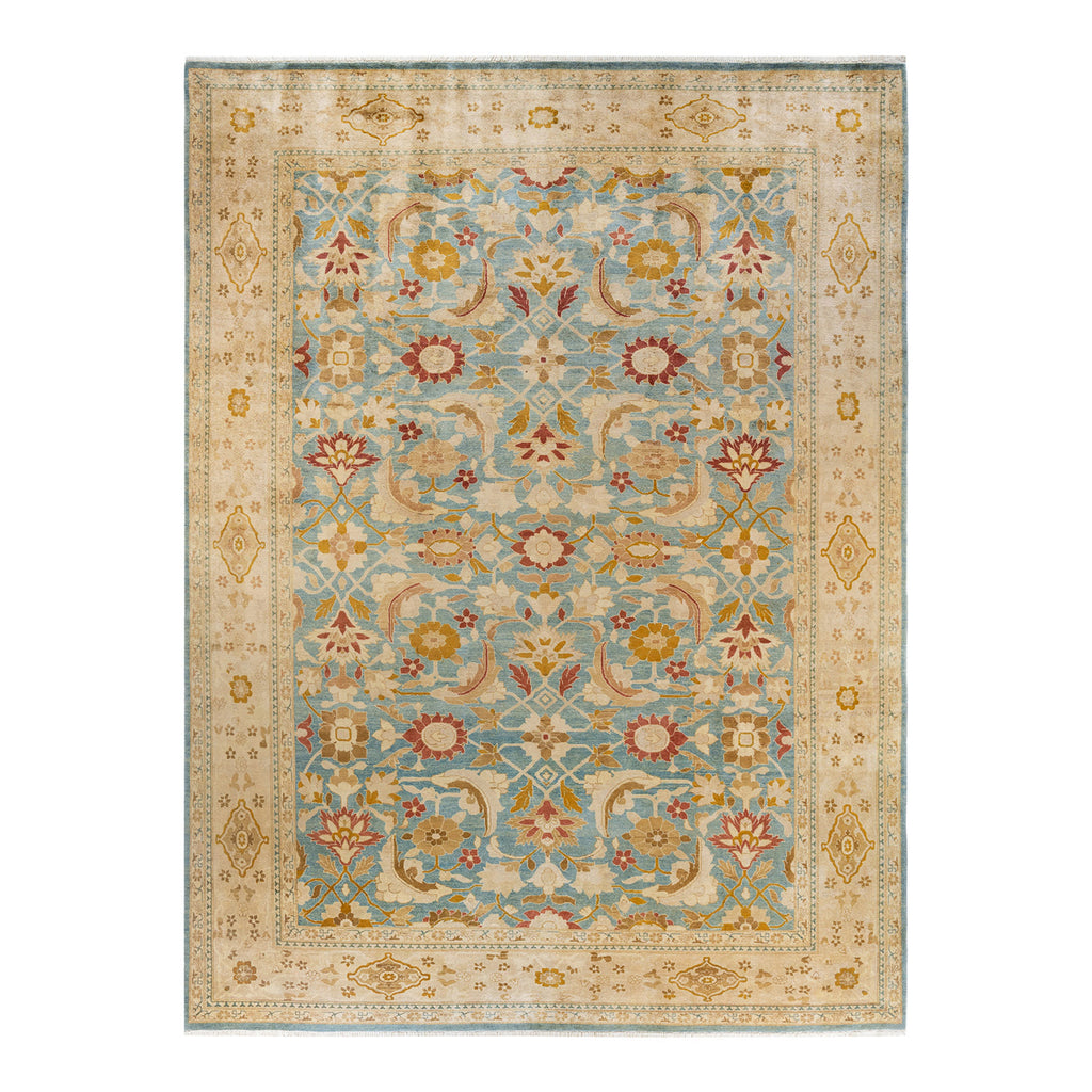 Traditional Hand-Knotted Rug - 10'3" x 13'1 Default Title