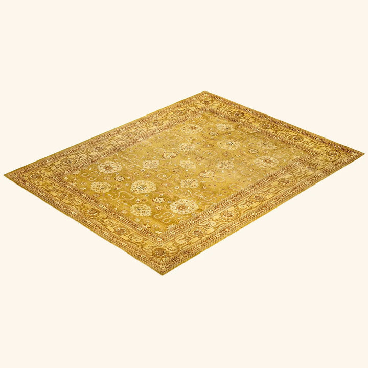 Traditional Hand-Knotted Rug - 9' 2" x 11' 1 Default Title