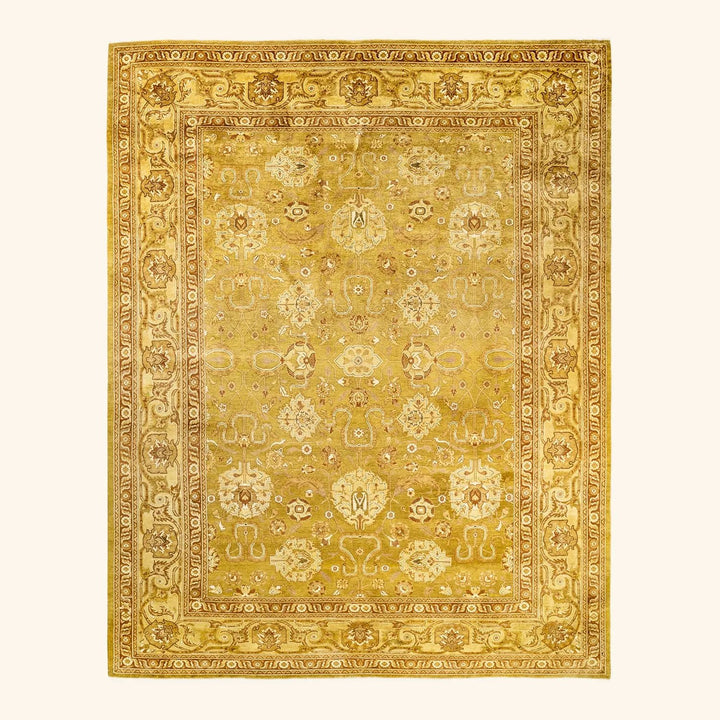 Traditional Hand-Knotted Rug - 9'2" x 11'1 Default Title