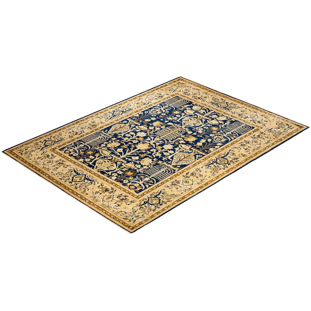 Traditional Hand-Knotted Rug - 8' 8" x 11' 1 Default Title
