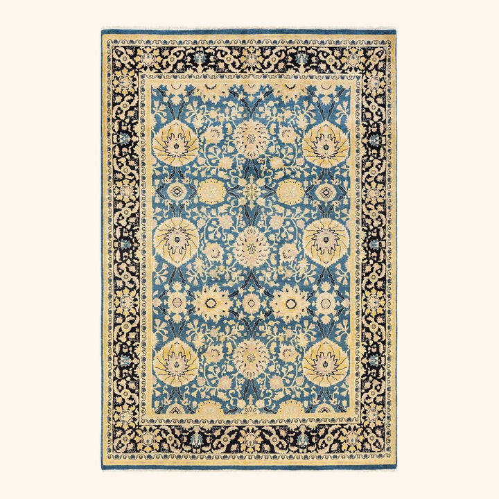 Traditional Hand-Knotted Rug - 6' 1" x 8' 8" Default Title