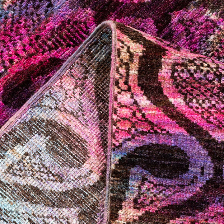 Overdyed Hand-Knotted Rug - 5' 1" x 8' Default Title