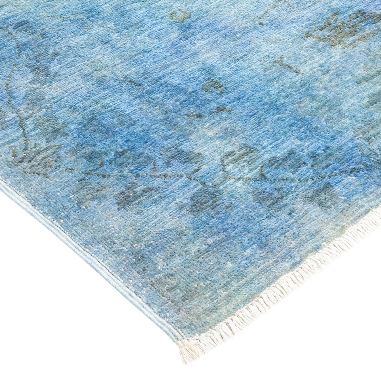 Overdyed Hand-Knotted Rug - 5' 3" x 7' 8" Default Title