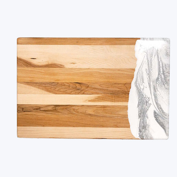 Acacia Bread Board-Marble