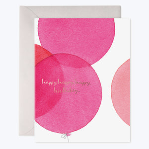 Pink Balloons Card Default Title