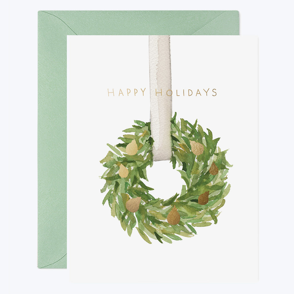 Holiday Wreath Card Default Title