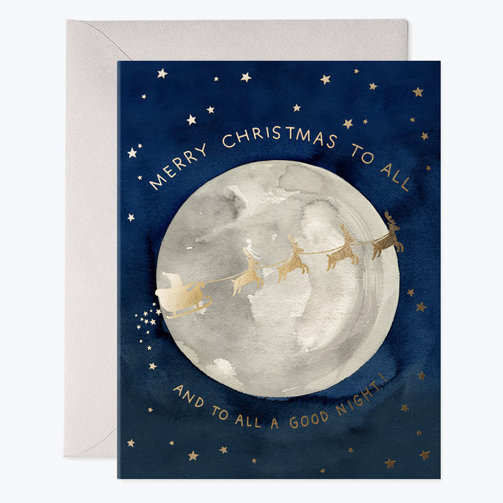 Santa Moon Card Default Title