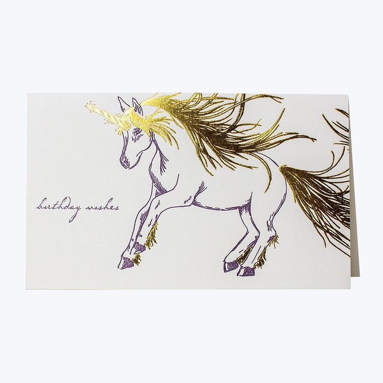 Birthday Unicorn Card Default Title