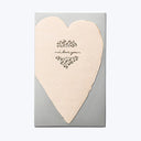Blush Folded Heart Card I Love You Card Default Title