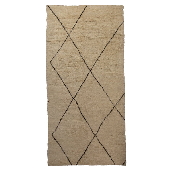 Moroccan Wool Rug - 6' x 12'8 Default Title