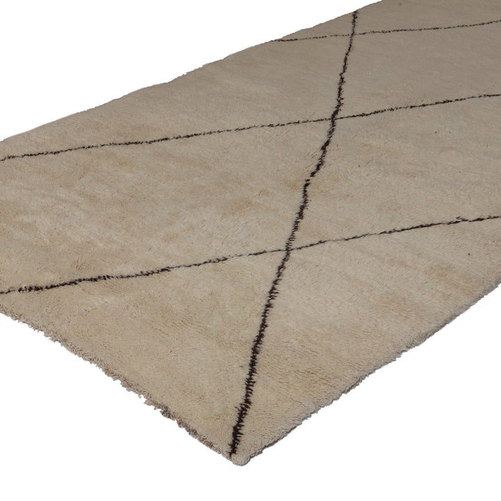 Moroccan Wool Rug - 6' x 12'8 Default Title