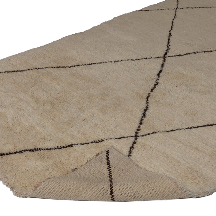 Moroccan Wool Rug - 6' x 12'8 Default Title