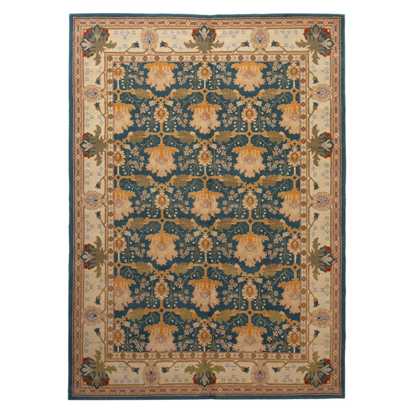 Traditional Wool Rug - 9' x 12'7" Default Title