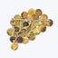Cartier 1970s 18K Yellow Gold Diamond Brooch/Pin Default Title