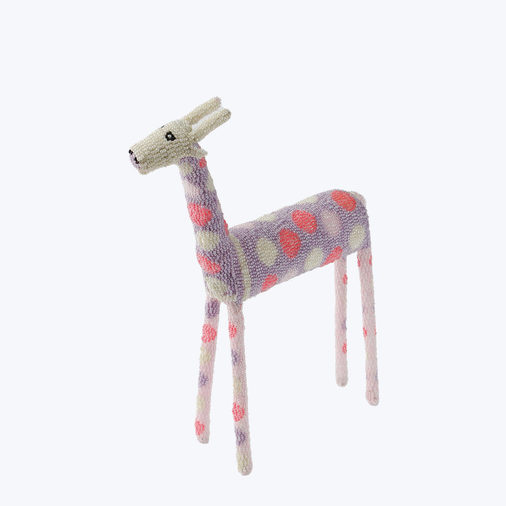 Assorted Pink Beaded Animals Small / Giraffe