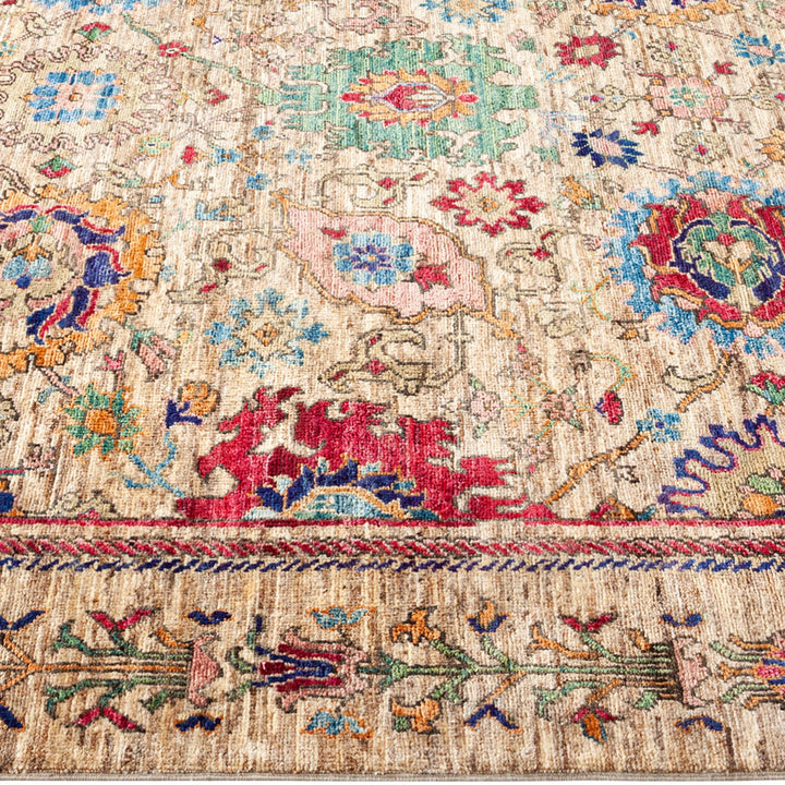 Serapi Hand-Knotted Rug - Ivory 8'5" x 5'8" Default Title