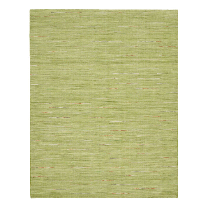 Kavya Kilim Rug - Green-5'3" x 7'3"