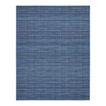 Kavya Kilim Rug - Navy-5'3" x 7'3"