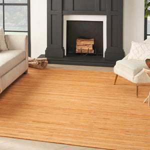 Kavya Kilim Rug - Orange-5'3" x 7'3" - hover