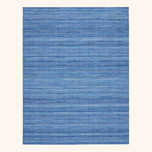 Kavya Kilim Rug - Denim-6' x 9'