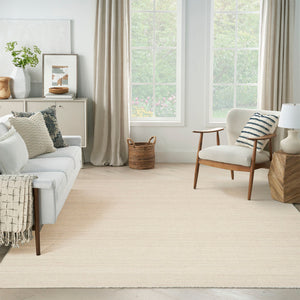 Kavya Kilim Rug - Beige-5'3" x 7'3" - hover