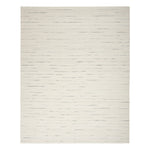 Modern Flatweave Rug - Ivory 10' x 14'