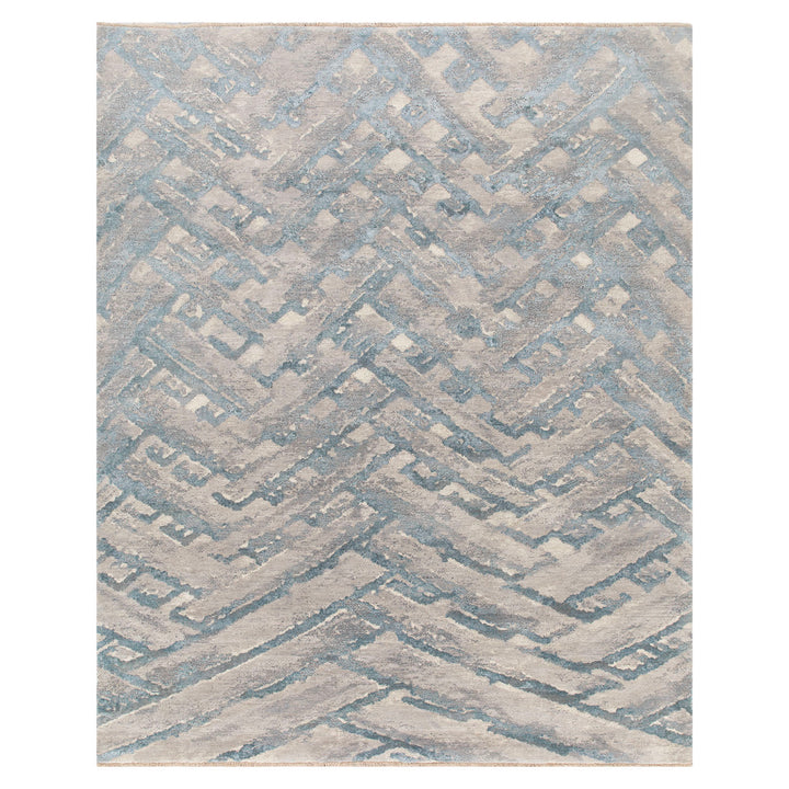 Modern Silk & Wool Rug - 8' x 10'1" Default Title