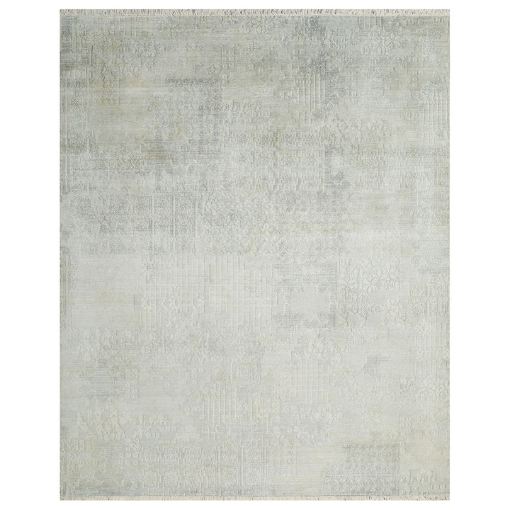 Modern Handknotted Silk Rug - 8' x 9'10" Default Title