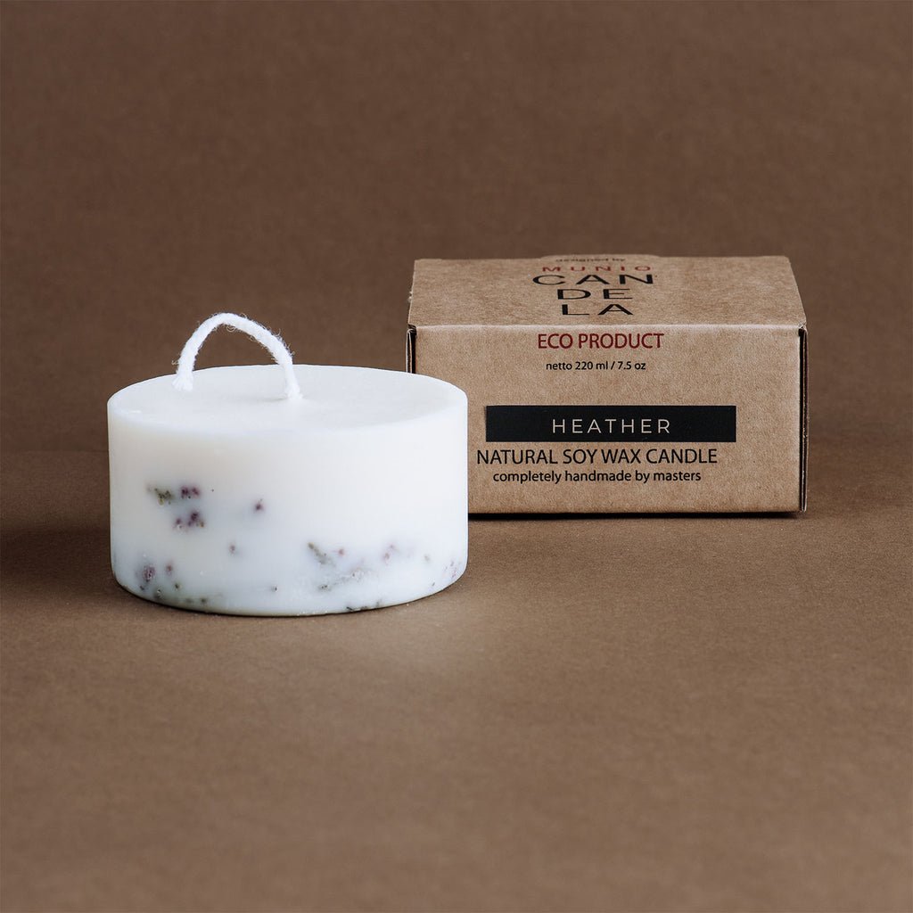 Heather soy wax mini candle 220ml Default Title