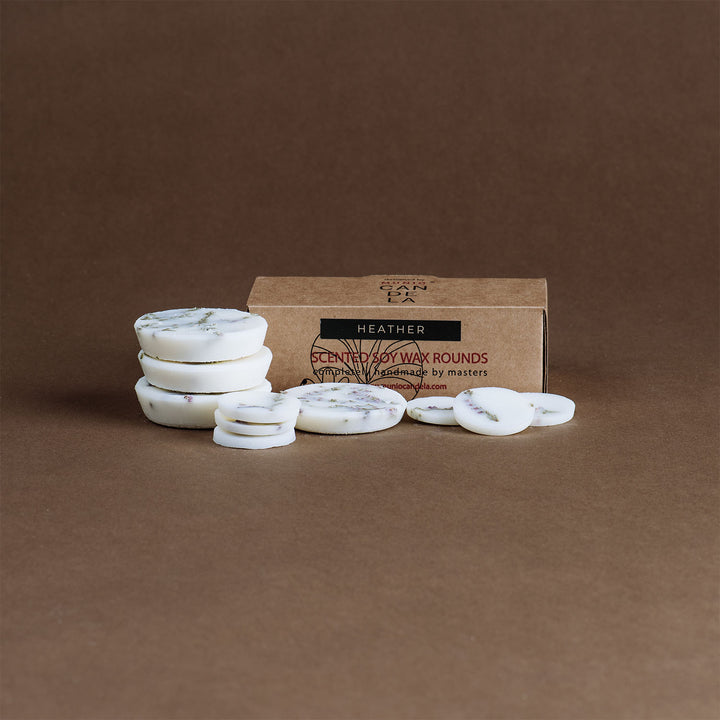 Heather scented soy wax rounds Default Title