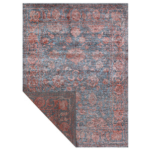 Transitional Handknotted Wool Rug - 7'10" x 10'1" Default Title - hover