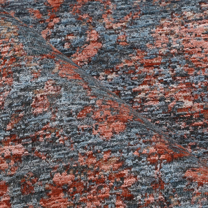 Transitional Handknotted Wool Rug - 7'10" x 10'1" Default Title