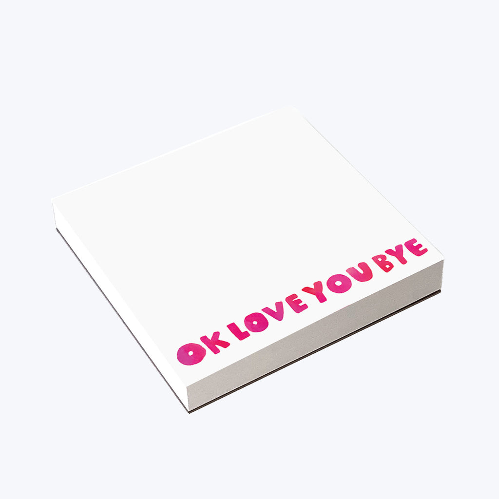 OKloveyoubye Notepad Default Title