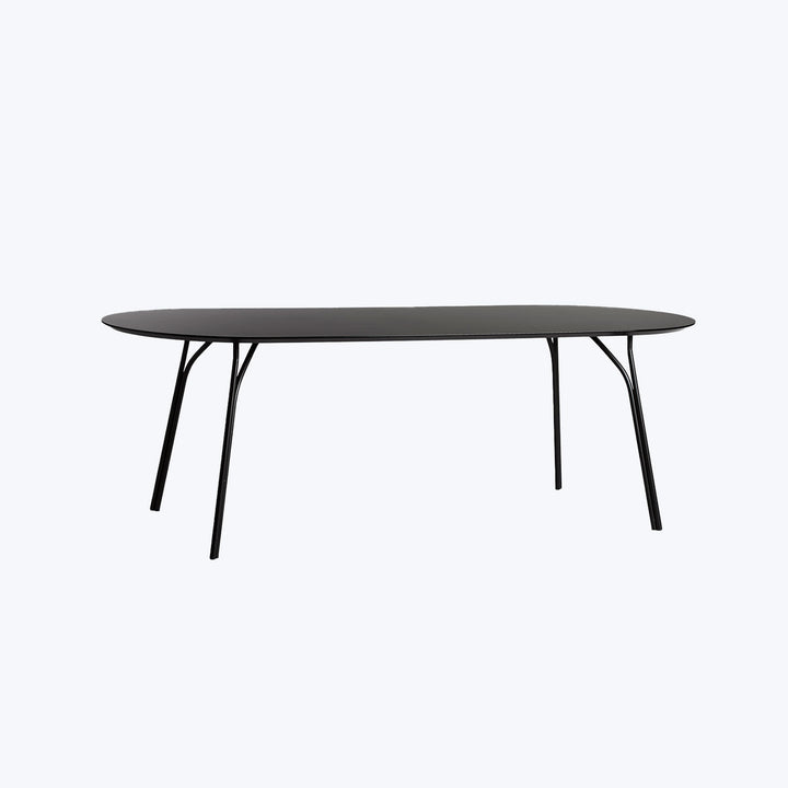 Tree Dining Table Long Black